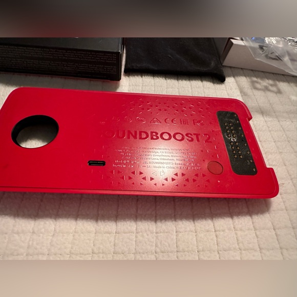 Motorola motomods JBL Soundboost 2. Portable Stereo Speaker NIB for Moto Z. Red - Picture 9 of 9